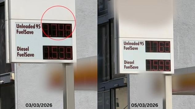 Σταθερά αυξάνονται οι τιμές στα βενζινάδικα