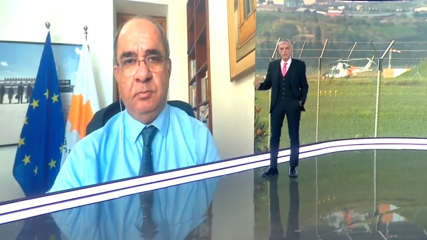«H Κύπρος δεν είναι στόχος επίθεσης» – Ο αναπληρωτής κυβερνητικός εκπρόσωπος της Κύπρου στο Live News