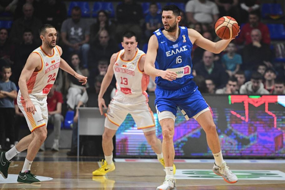 Μπάσκετ: Νίκη για την Ελλάδα στο Μαυροβούνιο