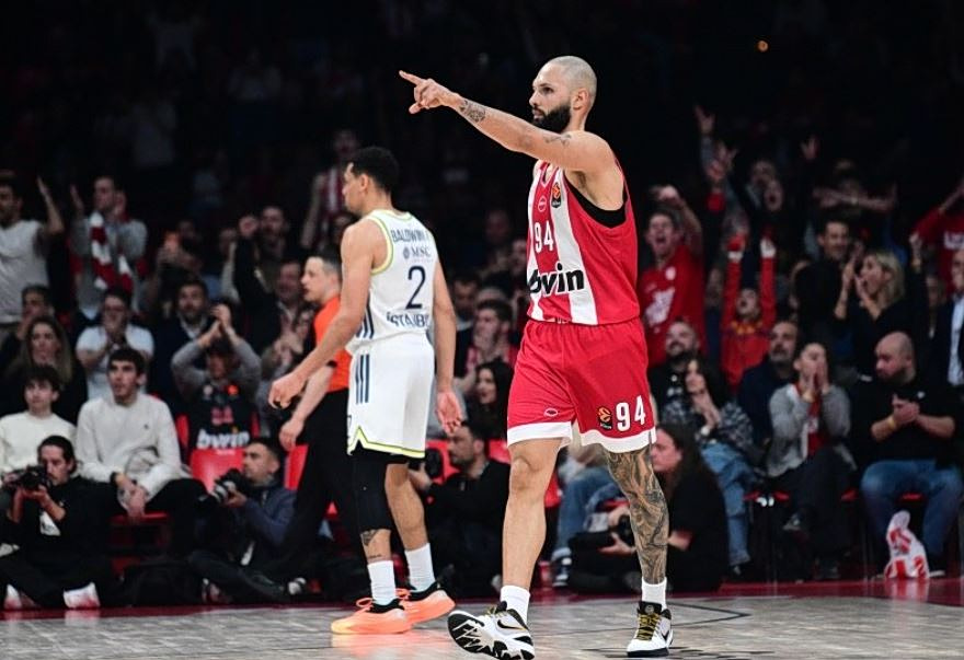 Euroleague: Νίκη του Ολυμπιακού επί της Φενέρμπαχτσε