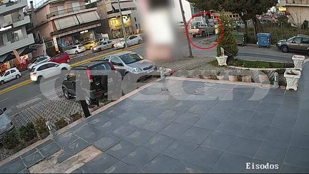 Παλλήνη: Η στιγμή τροχαίου ατυχήματος – MEGA ντοκουμέντο