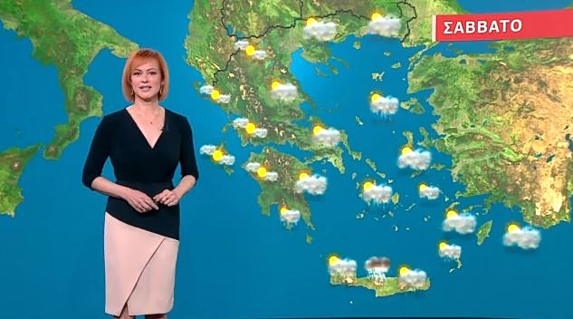 Αίθριος ο καιρός το Σάββατο – Η πρόγνωση της Χριστίνας Ρήγου