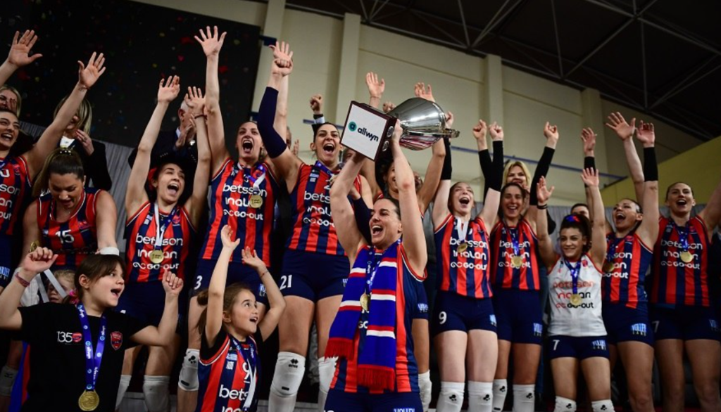 Κύπελλο Ελλάδας βόλεϊ: Ιστορικό πρώτο τρόπαιο για τον  Πανιώνιο