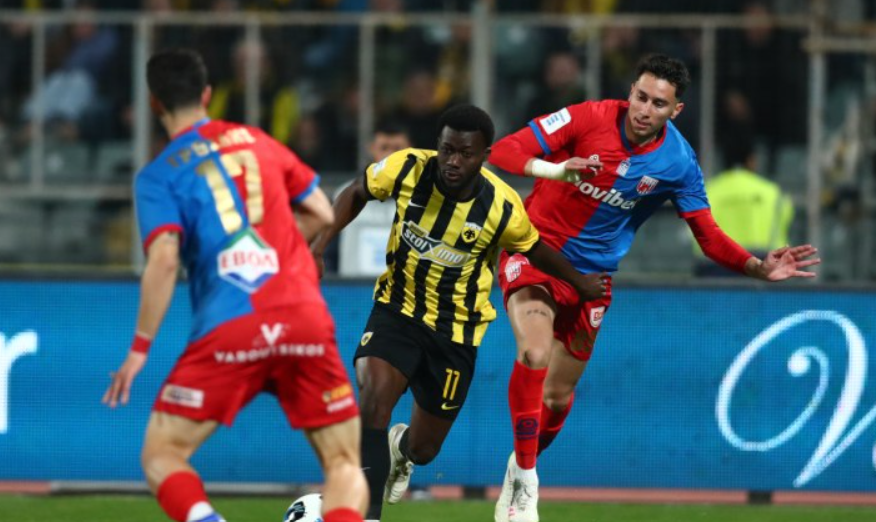 Βόλος – ΑΕΚ 2-2: Ο Ρέλβας κράτησε «όρθια» την «Ένωση» στο 90+8′