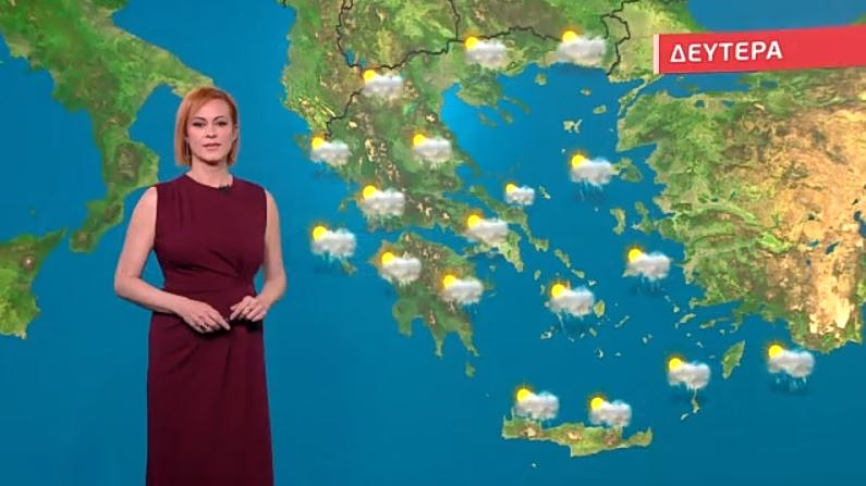 Άστατος ο καιρός την Δευτέρα – Η πρόγνωση της Χριστίνας Ρήγου