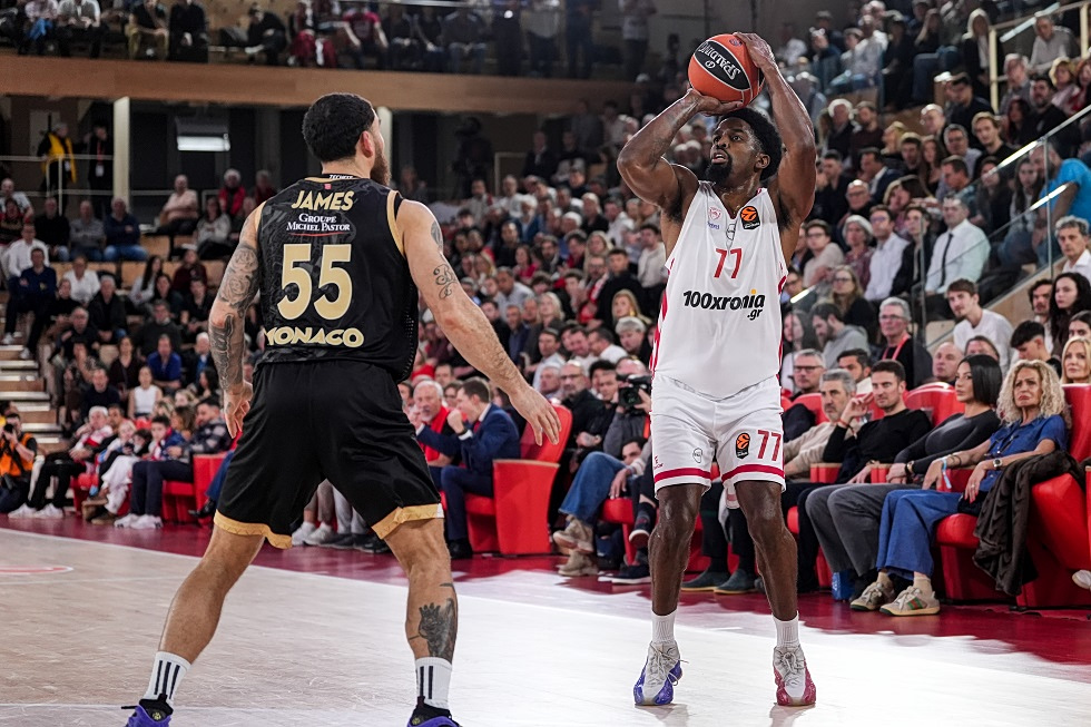 Euroleague: Η Μονακό θα είναι η αντίπαλος του Ολυμπιακού στα playoffs