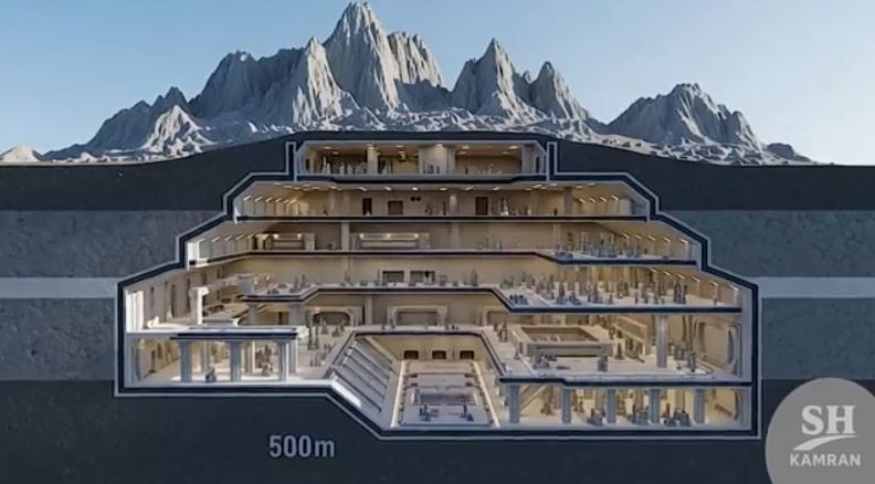 Ολόκληρες πόλεις μέσα σε τούνελ στα ιρανικά βουνά