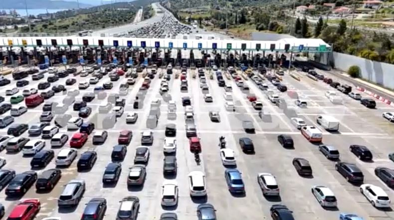 Η κορύφωση της… μεγάλης εξόδου για το Πάσχα – Αυξημένα μέτρα στις εθνικές οδούς