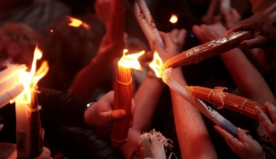 Ιερουσαλήμ: Το MEGA στον Ναό της Αναστάσεως – Πώς θα φτάσει το Άγιο Φως στην Ελλάδα