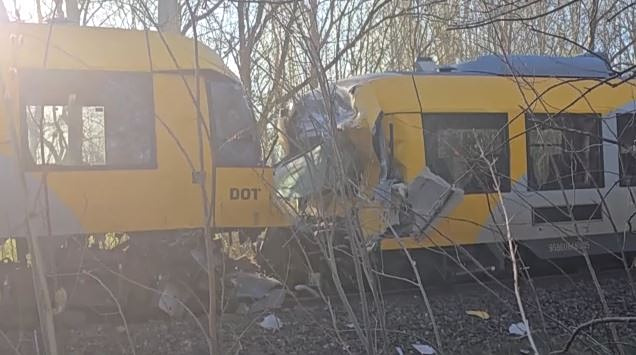 Δανία: Μετωπική σύγκρουση τρένων – Αρκετοί οι τραυματίες