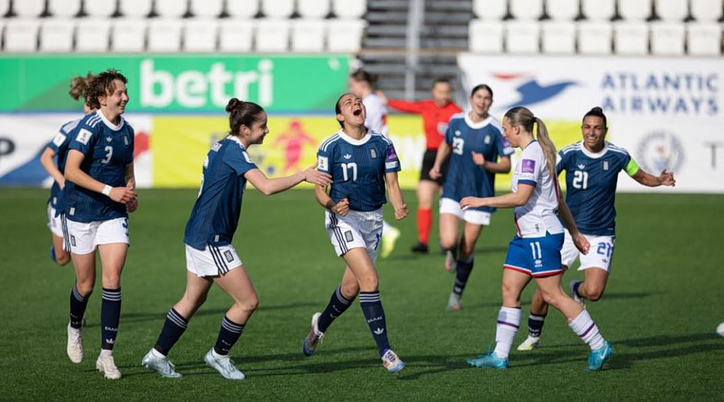Προκριματικά Μουντιάλ: Νίκη για την Εθνική Γυναικών επί των Νησιών Φερόε