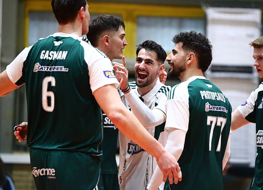 Βόλεϊ: Νικητής ο Παναθηναϊκός στο ντέρμπι αιωνίων
