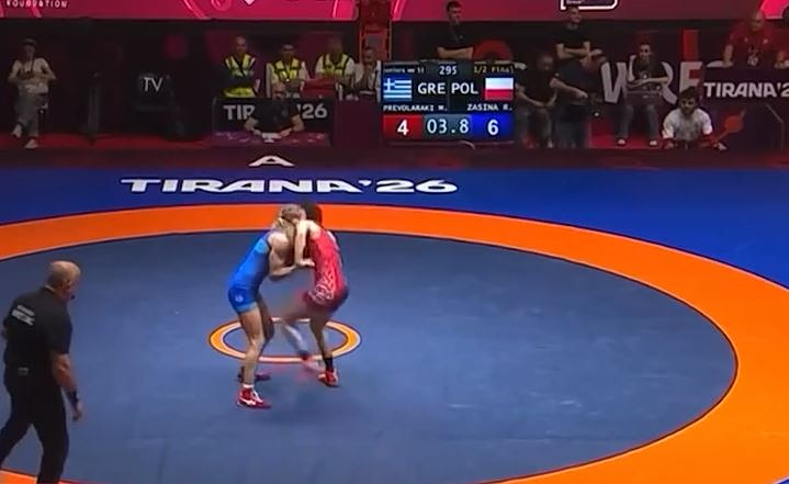 Μαρία Πρεβολαράκη: Προκρίθηκε στον τελικό του Ευρωπαϊκού Πρωταθλήματος πάλης
