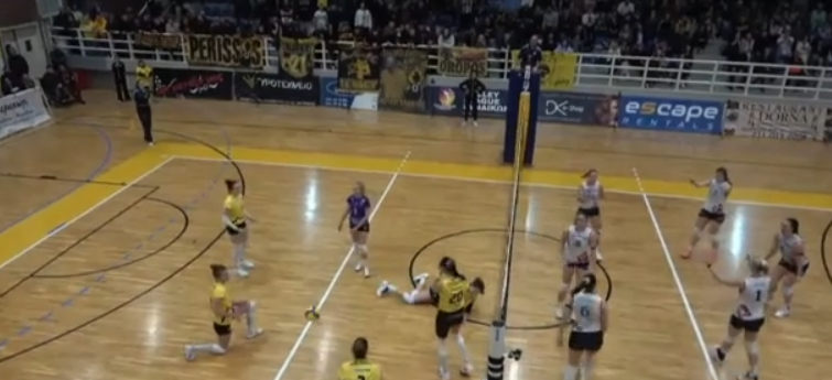 Volleyleague:  Στο τάι μπρέικ κρίθηκε ο πρώτος ημιτελικός ΑΕΚ – ΖΑΟΝ 2-3