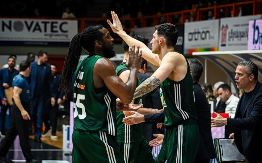Προμηθέας Πάτρας – Παναθηναϊκός 63-96: Το «τριφύλλι» διέλυσε τους Πατρινούς με 9 παίκτες
