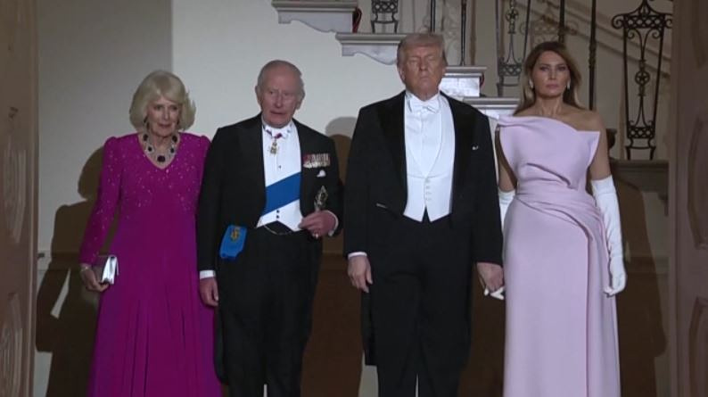 Λευκός Οίκος: Δείπνο του ζεύγους Τραμπ προς τιμήν του βασιλιά Καρόλου & της Καμίλα