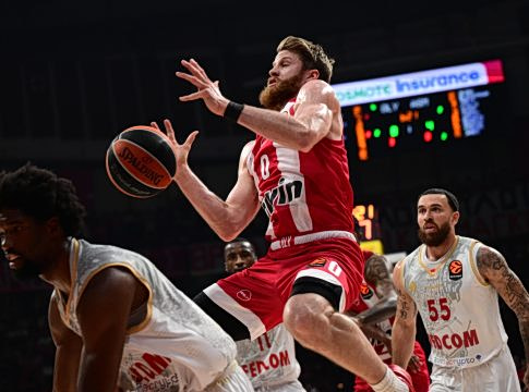 Euroleague: Μία νίκη μακριά από το Final 4 ο Ολυμπιακός