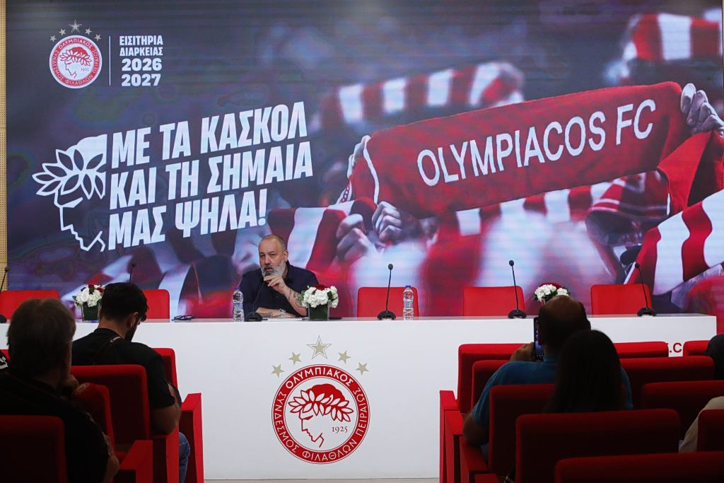 Η ΠΑΕ Ολυμπιακός παρουσίασε τα εισιτήρια διαρκείας της σεζόν 2026/27 – Τον Ιούνιο η συνέντευξη Τύπου του Βαγγέλη Μαρινάκη