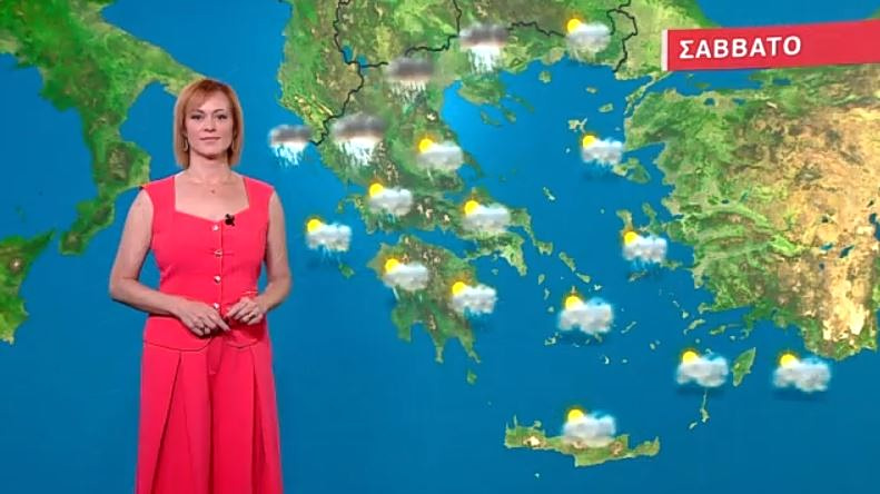 Άστατος ο καιρός το Σάββατο – Η πρόγνωση της Χριστίνας Ρήγου