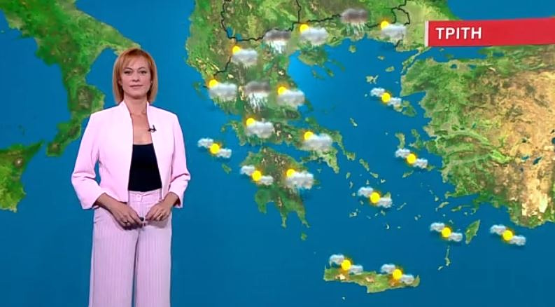 Άστατος ο καιρός την Τρίτη – Η πρόγνωση της Χριστίνας Ρήγου