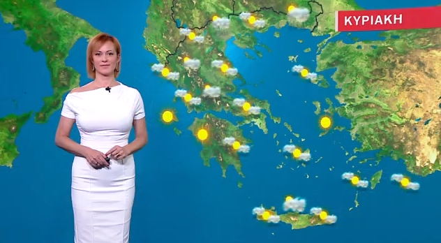 Αίθριος ο καιρός την Κυριακή – Η πρόγνωση της Χριστίνας Ρήγου