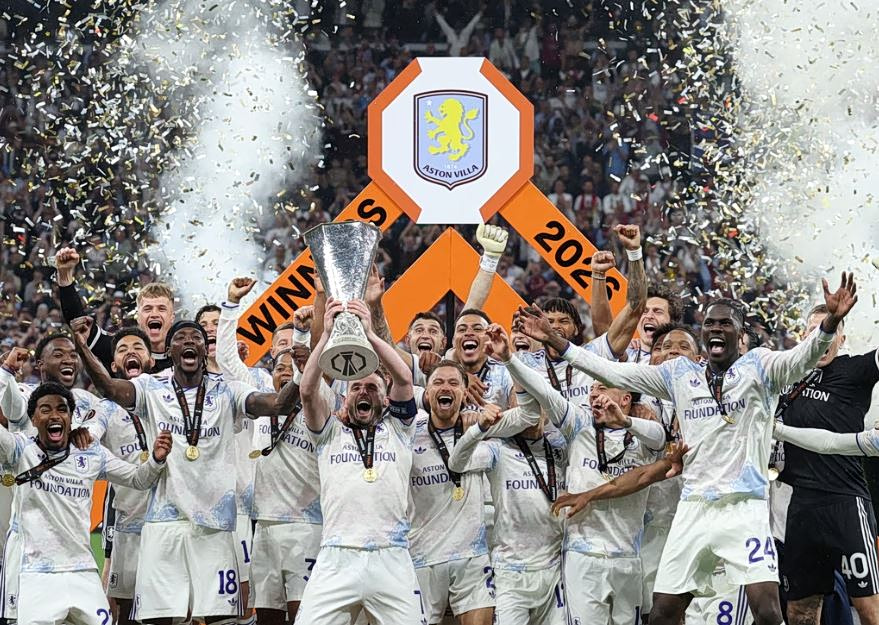 Την κατάκτηση του Europa League πανηγύρισε η Άστον Βίλα
