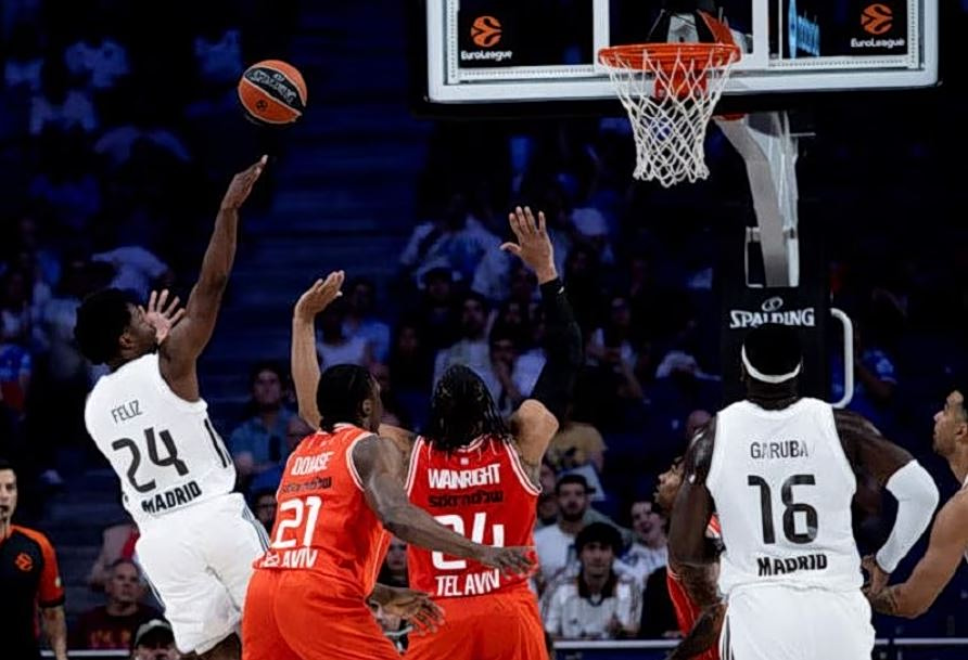 Euroleague: Νίκη της Ρεάλ Μαδρίτης επί της Χάποελ Τελ Αβίβ