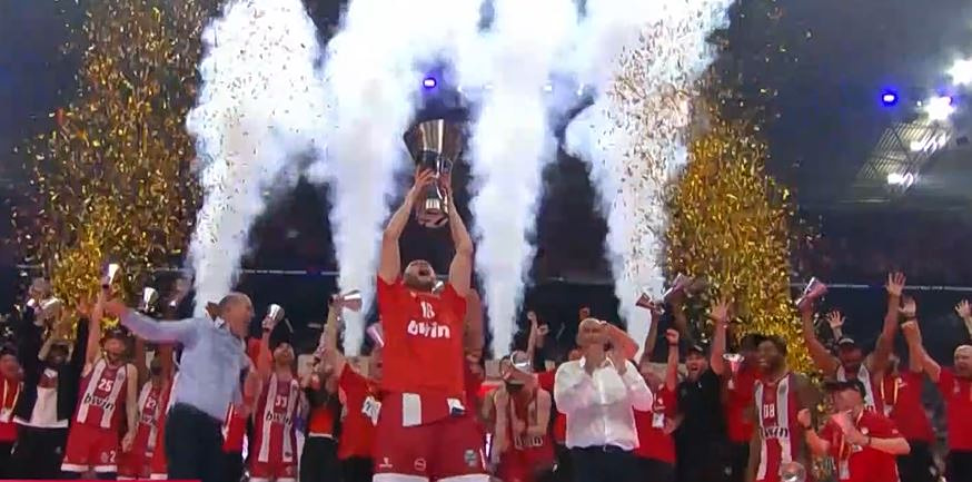 Euroleague: Πρωταθλητής ο Ολυμπιακός μετά την αναμέτρηση κόντρα στη Ρεάλ Μαδρίτης