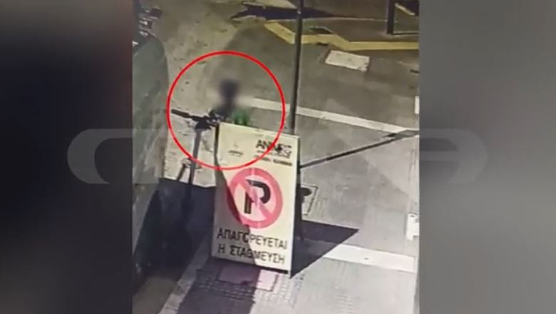 Λάρισα: 8χρονος κλέβει ηλεκτρικό πατίνι – Βίντεο ντοκουμέντο