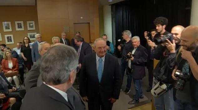 Νέα κοινή εμφάνιση Σαμαρά – Καραμανλή