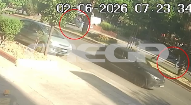 Η στιγμή της απόδρασης του 48χρονου από τις φυλακές Κορυδαλλού – Αποκλειστικό βίντεο MEGA