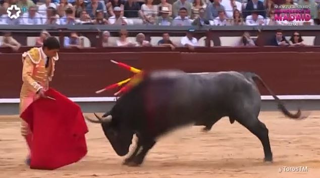 Ισπανία: Η στιγμή που ταύρος τραυματίζει & πετάει στον αέρα ταυρομάχο