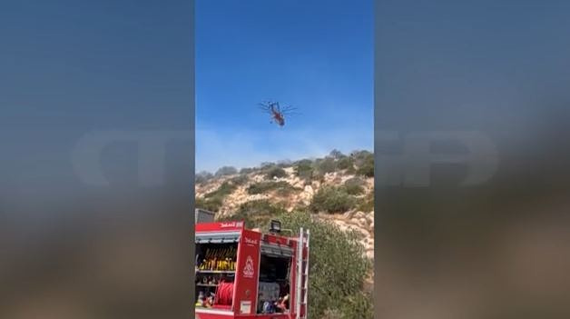 Νέο μέτωπο πυρκαγιάς στην θέση Χάρακας Λαυρεωτικής – Ήχησε το 112