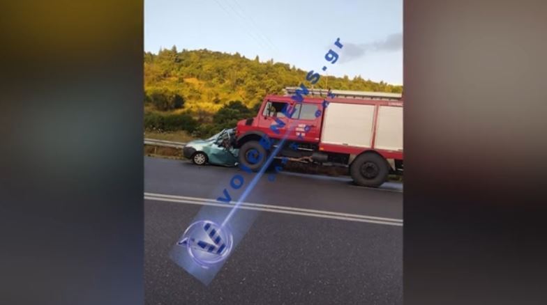 Λακωνία: ΙΧ συγκρούστηκε με πυροσβεστικό όχημα – 2 νεκροί, 1 τραυματίας