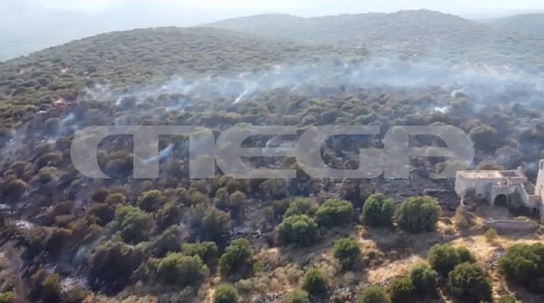 Ορατός ο κίνδυνος αναζωπυρώσεων σε Γύθειο και Λέσβο – Θρήνος για τον θάνατο του 27χρονου υποδιοικητή του Πυροσβεστικού Σώματος