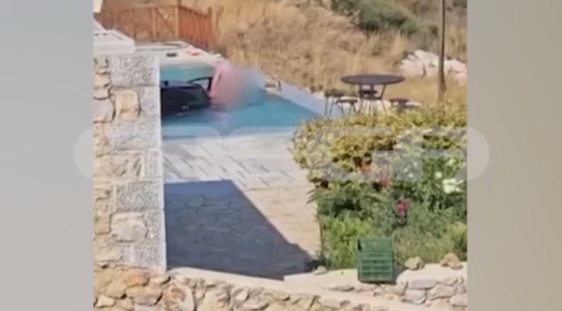Μάνη: Αυτοκίνητο έπεσε σε πισίνα – Βίντεο ντοκουμέντο