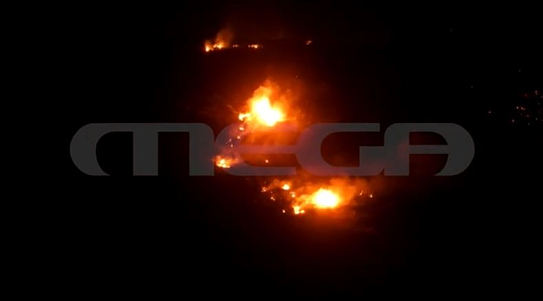 Φωτιά στη Βοιωτία: Οι φλόγες πολιορκούν χωριά – Εκκενώθηκαν οικισμοί, κάηκαν σπίτια