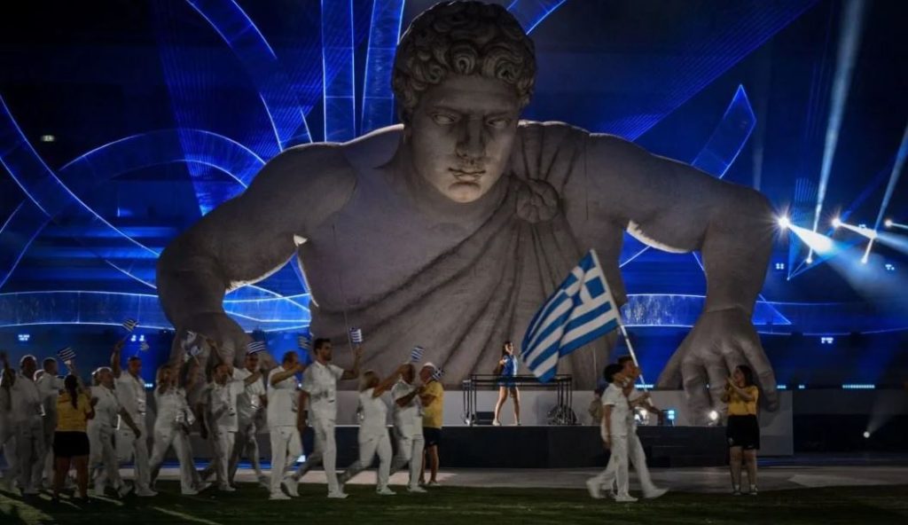 Μεσογειακοί Αγώνες 2026: Με σημαιοφόρους Πρεβολαράκη και Σίσκο παρέλασε η Ελλάδα
