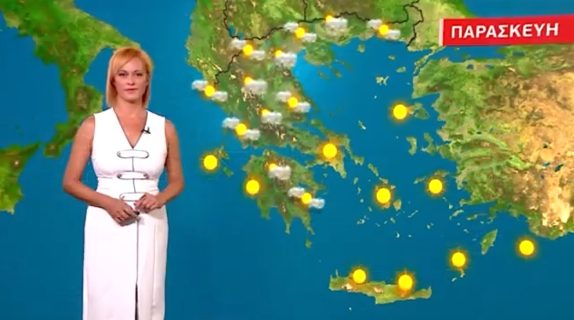 Αίθριος ο καιρός την Παρασκευή – Η πρόγνωση της Χριστίνας Ρήγου