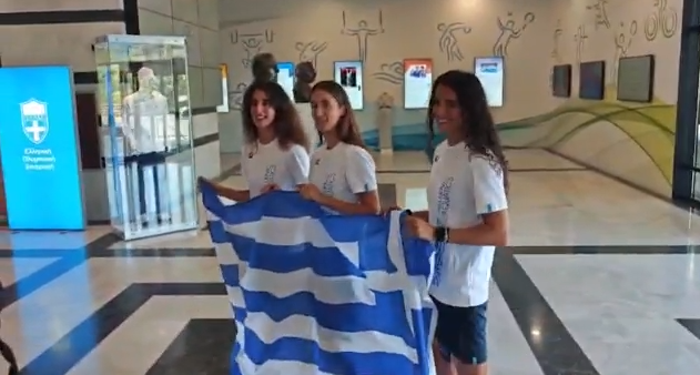 ΕΟΕ: Τα συγχαρητήρια του προέδρου Ισίδωρου Κούβελου στις τρίδυμες αδερφές Αλεξανδρή