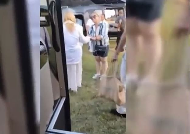 Στα Μετέωρα η Μαντόνα – Επισκέφθηκε την Ιερά Μονή Βαρλαάμ