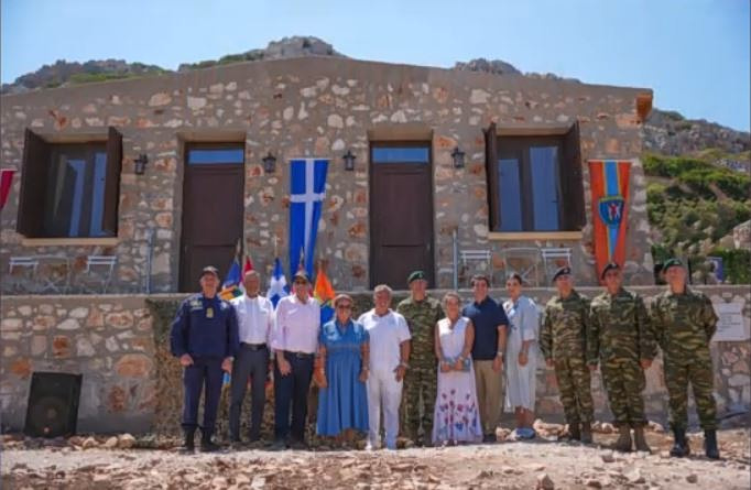 Νήσος Ρω: Εγκαινιάστηκαν δύο νέοι ξενώνες για τις Ενόπλες Δυνάμεις