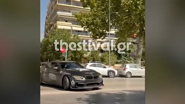 Θεσσαλονίκη: Έκαναν πίστα ράλι με super cars τη Νέα Παραλία