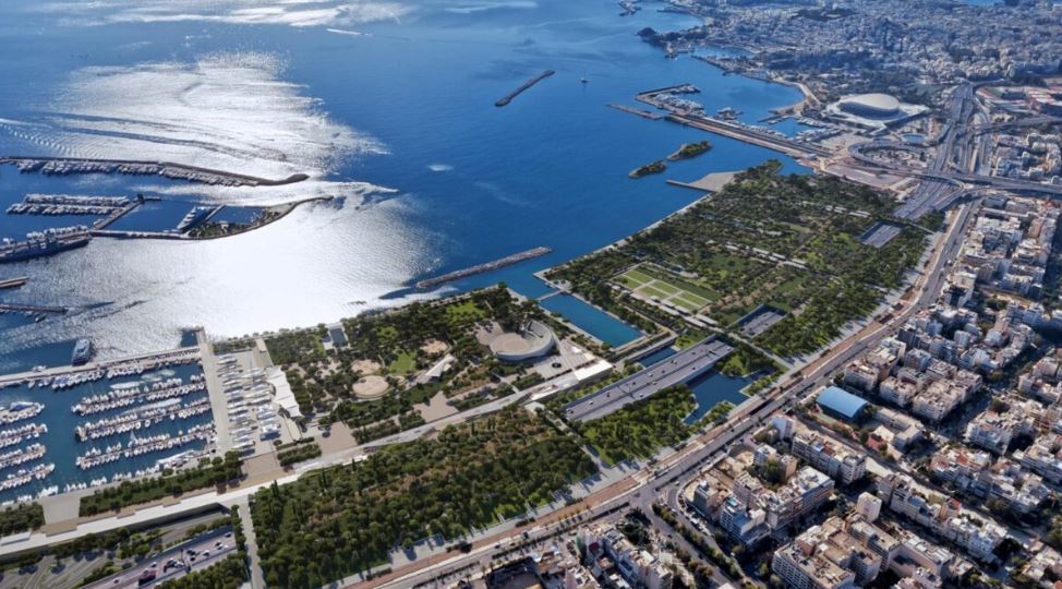 Τελετή υπογραφής της σύμβασης έργου του νέου μητροπολιτικού πάρκου «ΑΕΝΑΟΝ»