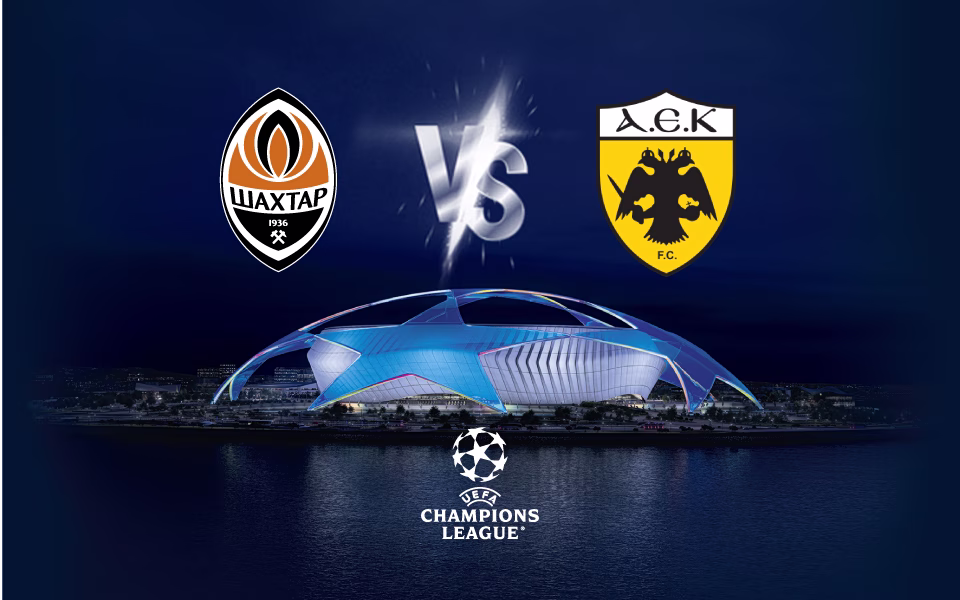 UCL: Σαχτάρ – ΑΕΚ