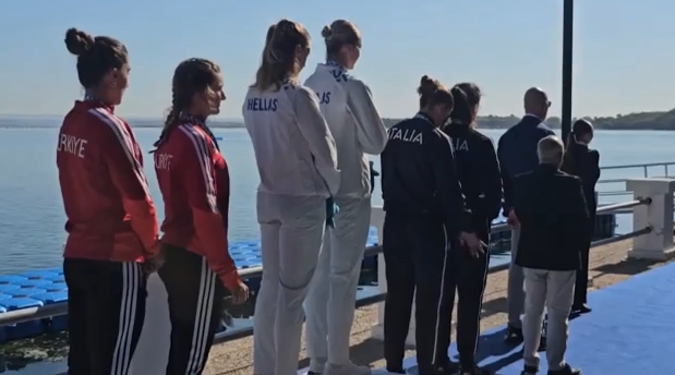 Μεσογειακοί Αγώνες: «Χρυσές» οι Διαβάτη & Μπούρμπου στο διπλό σκιφ