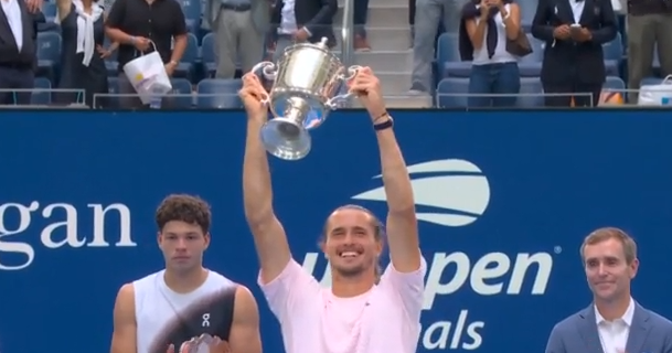 US Open: Θριαμβευτής ο Ζβέρεφ – Κέρδισε το δεύτερο Grand Slam