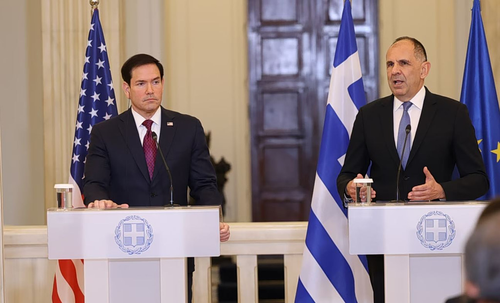 Με «βαριά» ατζέντα στην Αθήνα ο Μάρκο Ρούμπιο
