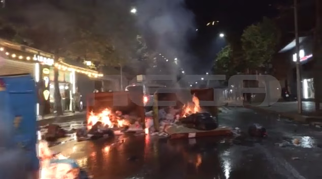 Αλβανία: Νέες συγκρούσεις διαδηλωτών με την Αστυνομία στους δρόμους των Τιράνων