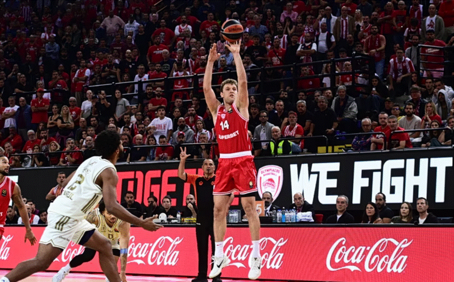 Euroleague: Νίκη της Φενέρ με 64-61 επί του Ολυμπιακού